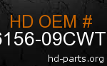 hd 66156-09CWT genuine part number