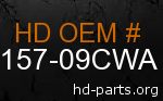 hd 66157-09CWA genuine part number