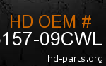 hd 66157-09CWL genuine part number
