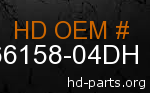 hd 66158-04DH genuine part number