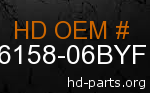 hd 66158-06BYF genuine part number