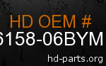 hd 66158-06BYM genuine part number