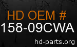 hd 66158-09CWA genuine part number