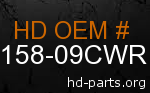 hd 66158-09CWR genuine part number