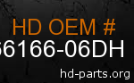 hd 66166-06DH genuine part number