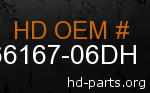 hd 66167-06DH genuine part number