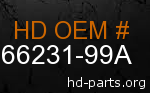 hd 66231-99A genuine part number