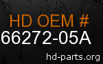 hd 66272-05A genuine part number