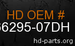 hd 66295-07DH genuine part number