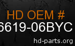 hd 66619-06BYC genuine part number