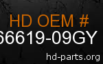 hd 66619-09GY genuine part number