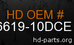hd 66619-10DCE genuine part number