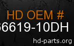 hd 66619-10DH genuine part number