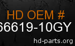 hd 66619-10GY genuine part number