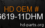 hd 66619-11DHM genuine part number