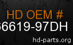 hd 66619-97DH genuine part number