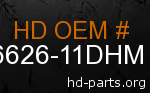 hd 66626-11DHM genuine part number