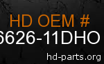 hd 66626-11DHO genuine part number