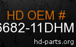 hd 66682-11DHM genuine part number