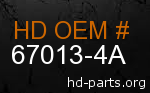 hd 67013-4A genuine part number