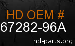 hd 67282-96A genuine part number