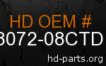 hd 68072-08CTD genuine part number