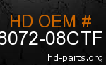 hd 68072-08CTF genuine part number