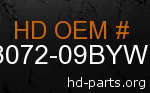 hd 68072-09BYW genuine part number