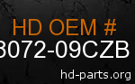 hd 68072-09CZB genuine part number