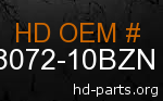 hd 68072-10BZN genuine part number