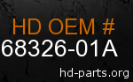 hd 68326-01A genuine part number