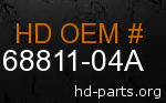hd 68811-04A genuine part number