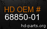 hd 68850-01 genuine part number