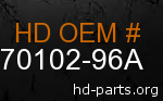 hd 70102-96A genuine part number