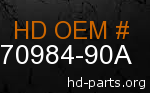 hd 70984-90A genuine part number