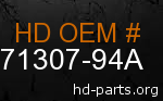 hd 71307-94A genuine part number