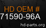 hd 71590-96A genuine part number