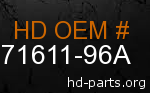 hd 71611-96A genuine part number