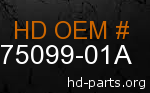 hd 75099-01A genuine part number