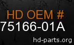 hd 75166-01A genuine part number