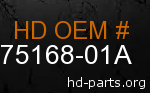 hd 75168-01A genuine part number
