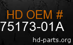 hd 75173-01A genuine part number