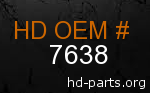 hd 7638 genuine part number