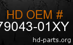 hd 79043-01XY genuine part number