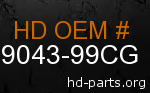 hd 79043-99CG genuine part number