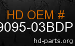 hd 79095-03BDP genuine part number