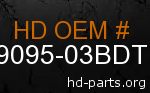 hd 79095-03BDT genuine part number