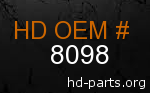 hd 8098 genuine part number