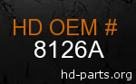 hd 8126A genuine part number