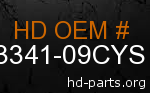 hd 83341-09CYS genuine part number